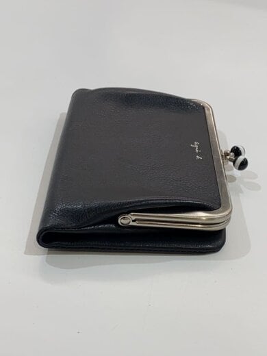 商品画像：がま口 ウォレット/財布/レザー/BLK/レディース/PAW07-03 5