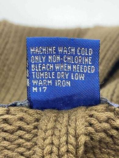 商品画像：80s/OLD GAP/ニット・セーター(厚手)/L/コットン/CML/無地 4