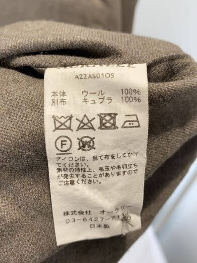 商品画像：長袖シャツ/3/ウール/BRW/A22AS01OS 4