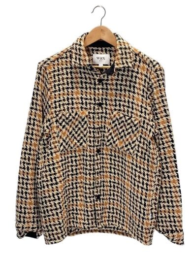 商品画像：Whiting over shirts/S/コットン/BEG// 1
