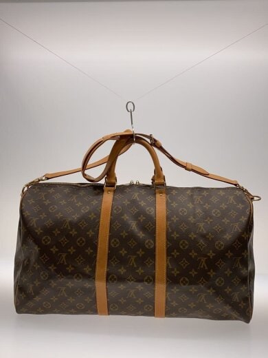 商品画像：キーポル・バンドリエール55_モノグラム・キャンバス/PVC/BRW 3