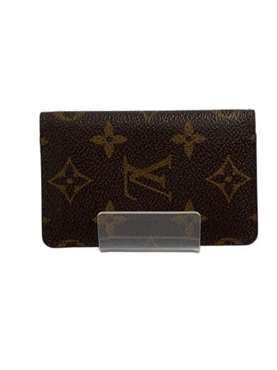 商品画像：ポシェット・カルト・ヴィジット_モノグラム・キャンバス/--/BRW/総柄/メンズ 1