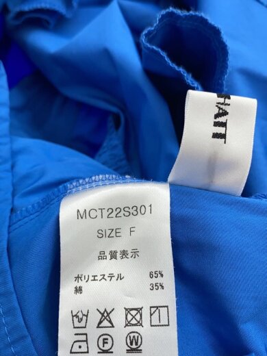 商品画像：長袖ワンピース/FREE/ポリエステル/BLU/無地// 4