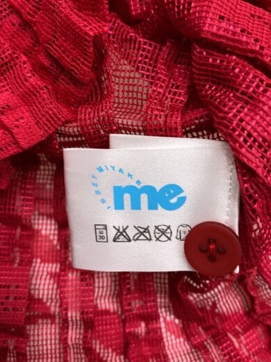 商品画像：カーディガン(薄手)/--/ポリエステル/RED/無地/MI11FO222 3