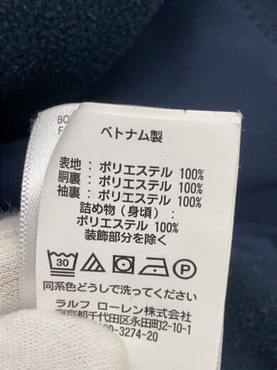 商品画像：ナイロンジャケット/S/ポリエステル/NVY 4