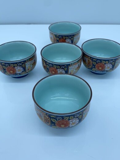 商品画像：湯呑/5点セット/BLU/有田焼 6