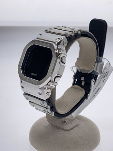 商品画像：クォーツ腕時計_G-SHOCK/アナログ/ステンレス/BLK/WHT/SS 2