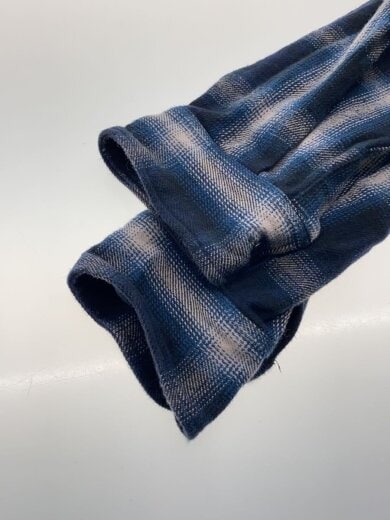 商品画像：ジャケット/M/コットン/BLU/チェック/102335101 5