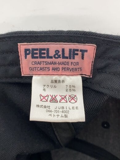 商品画像：PNL/ロゴ/キャップ/--/アクリル/BLK/無地/メンズ 5