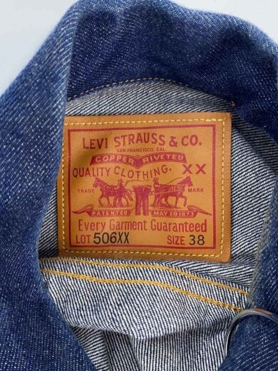 画像：Levi’s Vintage ClothingLVC/506XX/1st/Type1/1936モデル/Gジャン/38/デニム/IDG/70506-00243