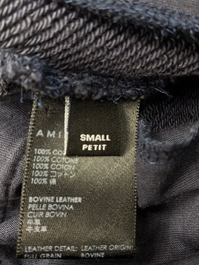 商品画像：AMIRI×CHEMIST レザースウェットパンツ/ボトム/S/コットン/NVY/総柄 4