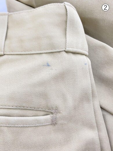 商品画像：70s/チノ/ボトム/31/コットン/BEG/無地 7