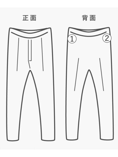 商品画像：70s/チノ/ボトム/31/コットン/BEG/無地 8