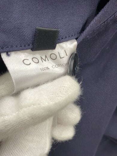 商品画像：20AW/製品染バックストラップパンツ/ストレートパンツ/1/コットン/NVY/S03-03001 6