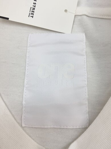 商品画像：サイドジップロングスリーブカットソー/長袖Tシャツ/M/コットン/WHT 3