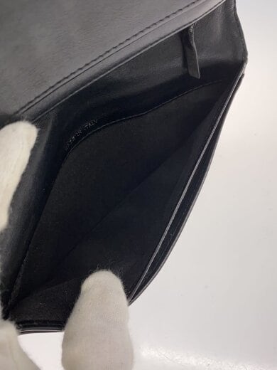 商品画像：長財布/レザー/BLK/無地/レディース 6