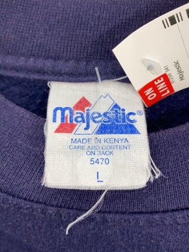 商品画像：90s/ケニア製/NY Yankees//スウェット/L/コットン/NVY/無地 3