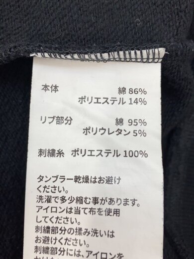 商品画像：パーカー/XL/コットン/BLK/ラインストーン 4