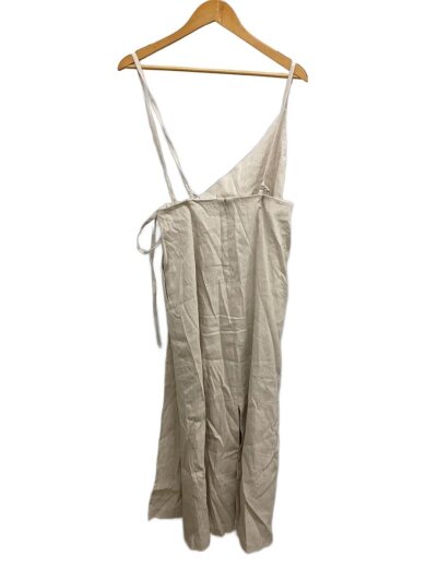 商品画像：ドレープラップ/キャミワンピース/1/リネン/BEG/無地/18109-6132 2