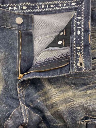 商品画像：ギミックカーゴ/ボトム/--/デニム/IDG/無地/35-09PH27 3