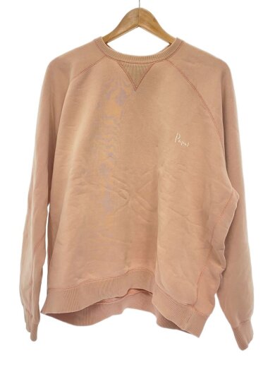 商品画像：両V/ロゴプリント/スウェット/L/コットン/PNK/無地 1