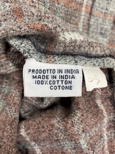 商品画像：S.S.SHIRTIES/HEAVY DUTY/ジャケット/M/コットン/BEG/チェック 4