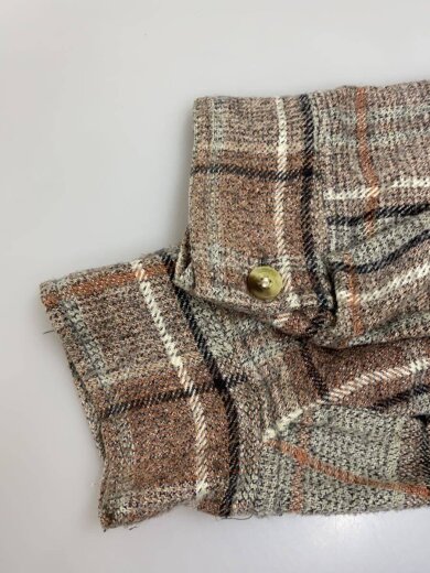 商品画像：S.S.SHIRTIES/HEAVY DUTY/ジャケット/M/コットン/BEG/チェック 5