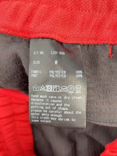 商品画像：Bontage Track Pant/ボトム/M/ポリエステル/RED/LEH999 5