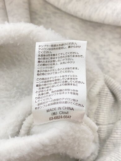 商品画像：Diiva/stone logo sweat tops/スウェット/FREE/コットン/GRY 5