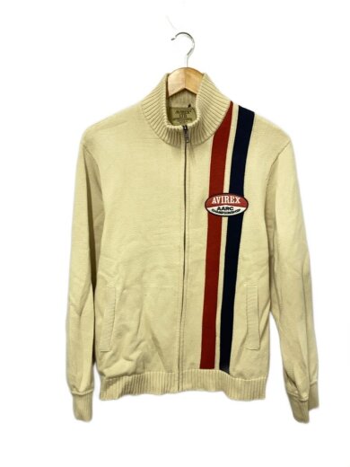 商品画像：COTTON ZIP UP KNIT/カーディガン(薄手)/M/コットン/CRM 1