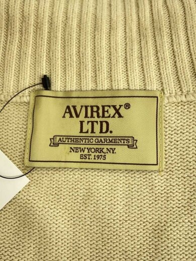 商品画像：COTTON ZIP UP KNIT/カーディガン(薄手)/M/コットン/CRM 3