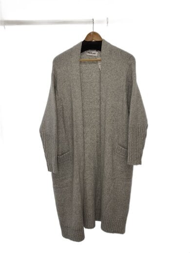 商品画像：カーディガン(厚手)/S/ナイロン/GRY/DK6014.000.G22650 1