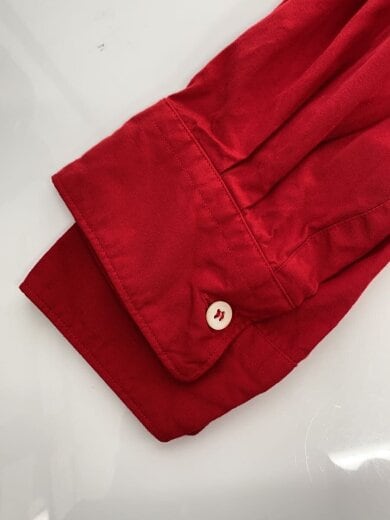 商品画像：23SS/長袖ブラウス/XS/ポリエステル/RED/無地/RK-B023 6