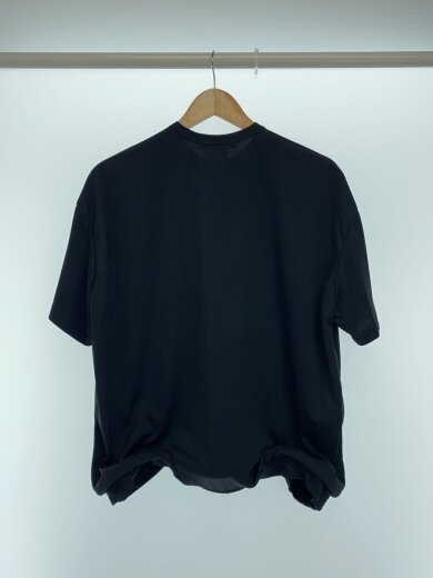 商品画像：ワイヤー変形/ロゴプリント/Tシャツ/XS/ポリエステル/BLK/無地/GI-T012 2