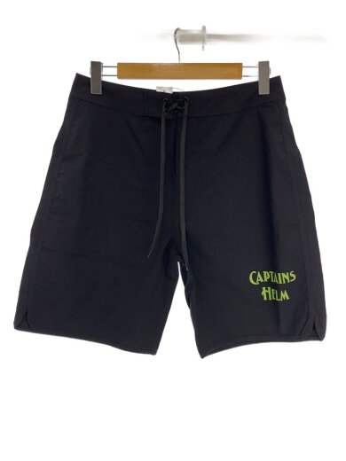 商品画像：HELM SURF SHORTS/ショートパンツ/L/コットン/BLK/無地/CH25-SS-P08 1