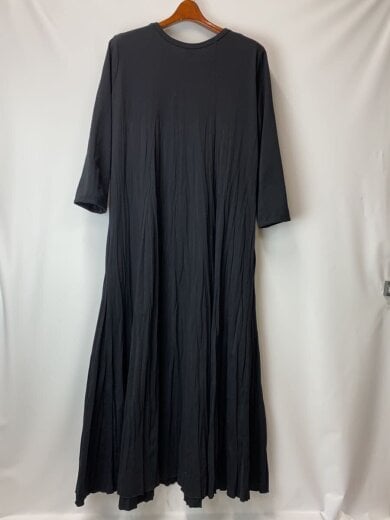 商品画像：長袖ワンピース/--/ポリエステル/BLK/無地/3510300126 2