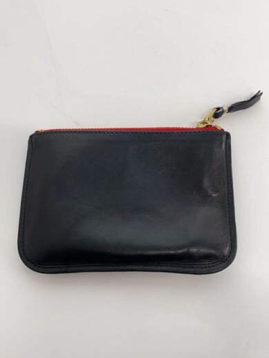 商品画像：内側汚れ有/コインケース/レザー/BLK/無地/メンズ 2