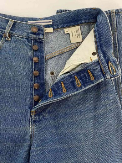 商品画像：ヨゴレ有/HIGHWAISTED JEANS/ボトム/XS/デニム/IDG/無地// 3