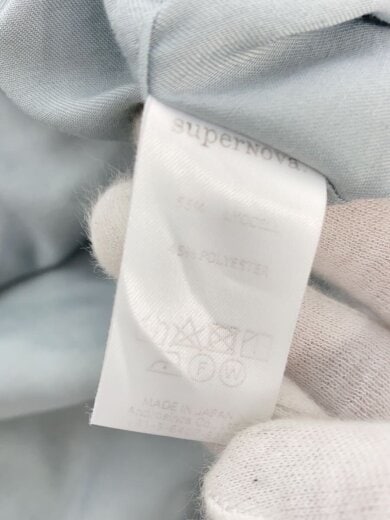 商品画像：ヨゴレ有/BOWLING SHIRT/半袖シャツ/M/--/BLU/無地 5