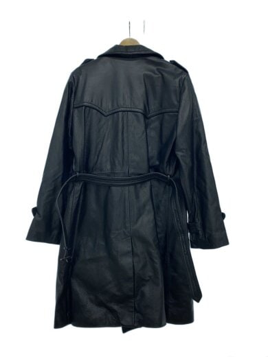 商品画像：90s/初期/Archive/オールレザー/トレンチコート/50/レザー/BLK// 2