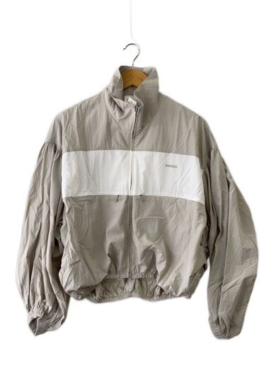 商品画像：ナイロンダブルジップブルゾン/ナイロンジャケット/one/ナイロン/GRY/無地/FJ254028 1