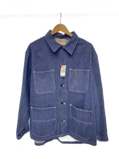 商品画像：50s/黒ラッカーボタン/鉄ボタン/ミントコンディション/カバーオール/48L/デニム// 1