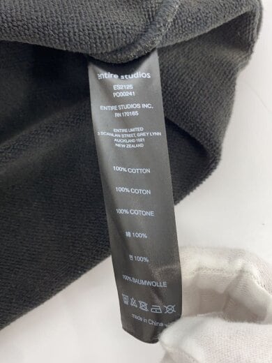 商品画像：HEAVY HOOD/WASHED/パーカー/XL/コットン/BLK/無地/ES2125 PO00241 4