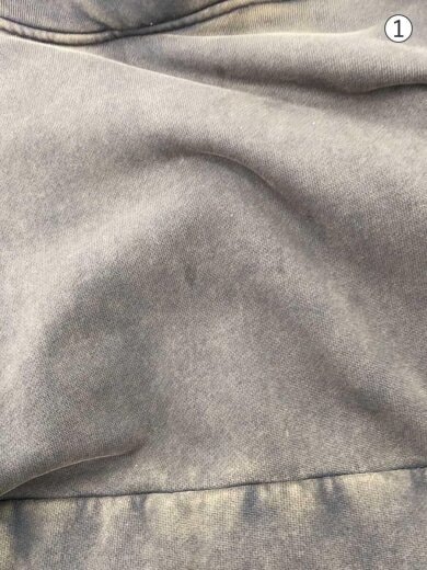 商品画像：HEAVY HOOD/WASHED/パーカー/XL/コットン/BLK/無地/ES2125 PO00241 7