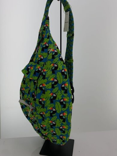 商品画像：ロープバッグ/Blue Toucan/ワンショルダーバッグ/ナイロン/GRN/総柄 2
