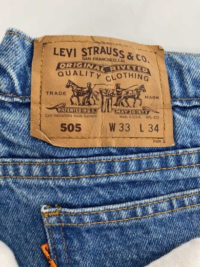 商品画像：90s/505/USA製/ボトム/33×34/デニム/IDG/40505-0214// 4