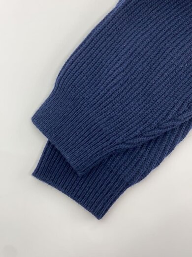 商品画像：25AW/Small Box Polo Sweater/ニット・セーター(厚手)/L/アクリル/NVY/無地 5