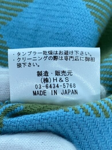 商品画像：ネルシャツ/M/コットン/BLU/ブロックチェック/ヘビーネル// 4