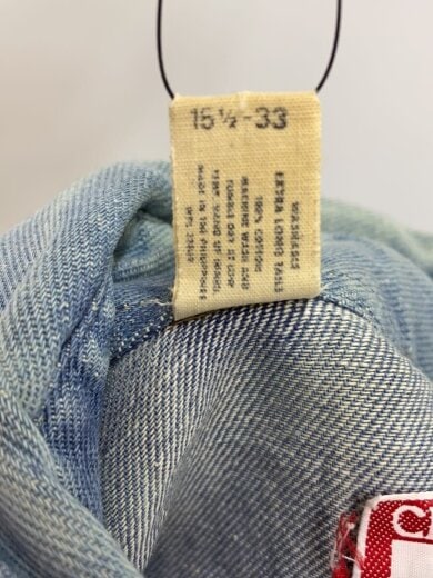 商品画像：80s/ウエスタンシャツ/長袖シャツ/15.5/デニム/IDG/無地// 4