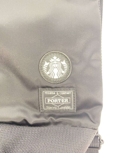 商品画像：COFFEE BEAN SHAPE BAG/ショルダーバッグ/ナイロン/BLK/無地/390-94165// 5